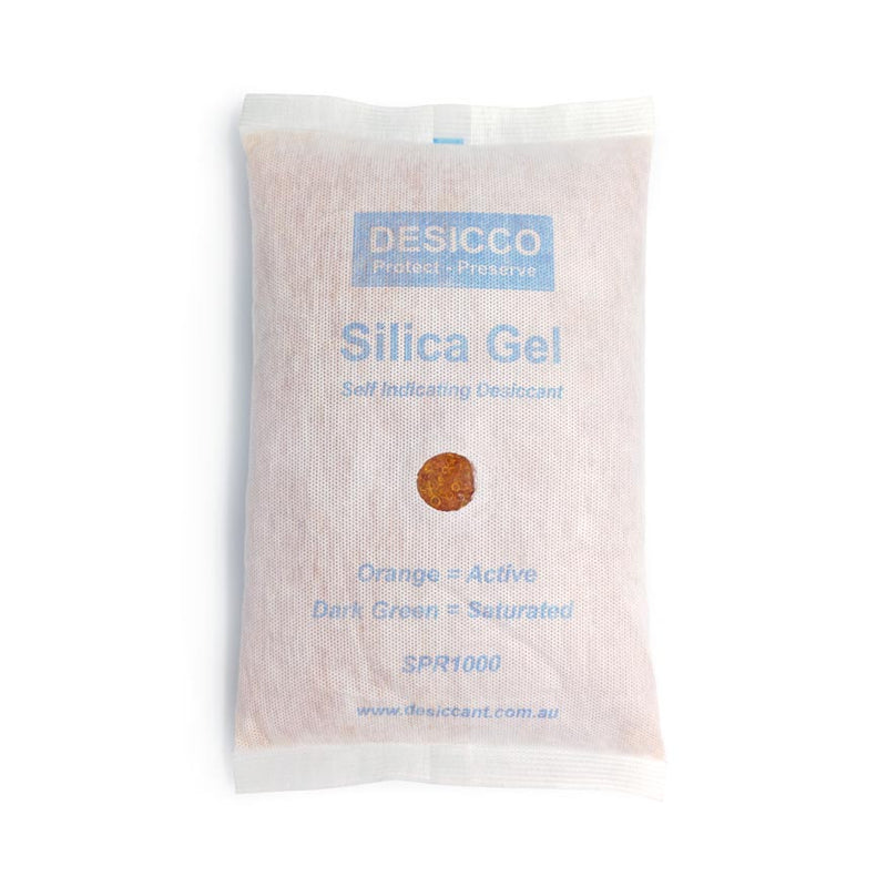 Indicating Orange Silica Gel Packets 1kg (Cloth) - Silica Gel Packets Australia